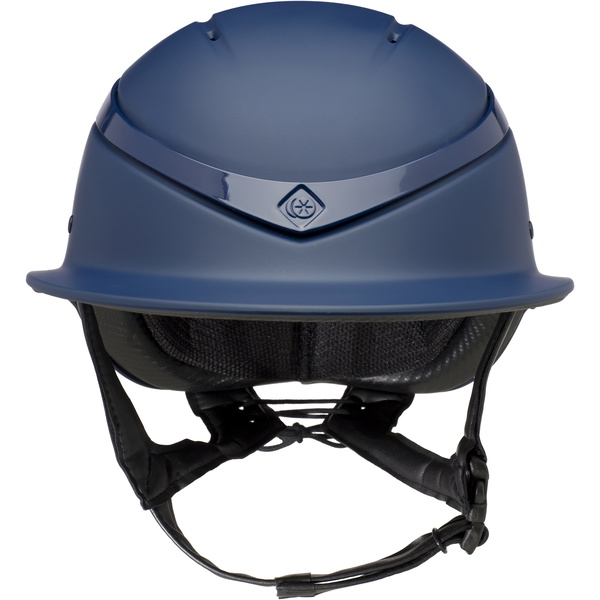 Charles Owen Luna Wide Peak-helm LUNAWPNMNG - Mat Marineblauw / Navy Gloss